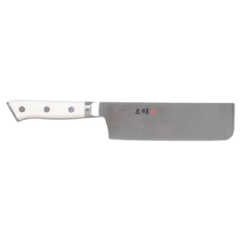 JB Prince Z240 Mcusta Zanmai Pro Nakiri Knife 6-1/2" Blade (165mm) Forged
