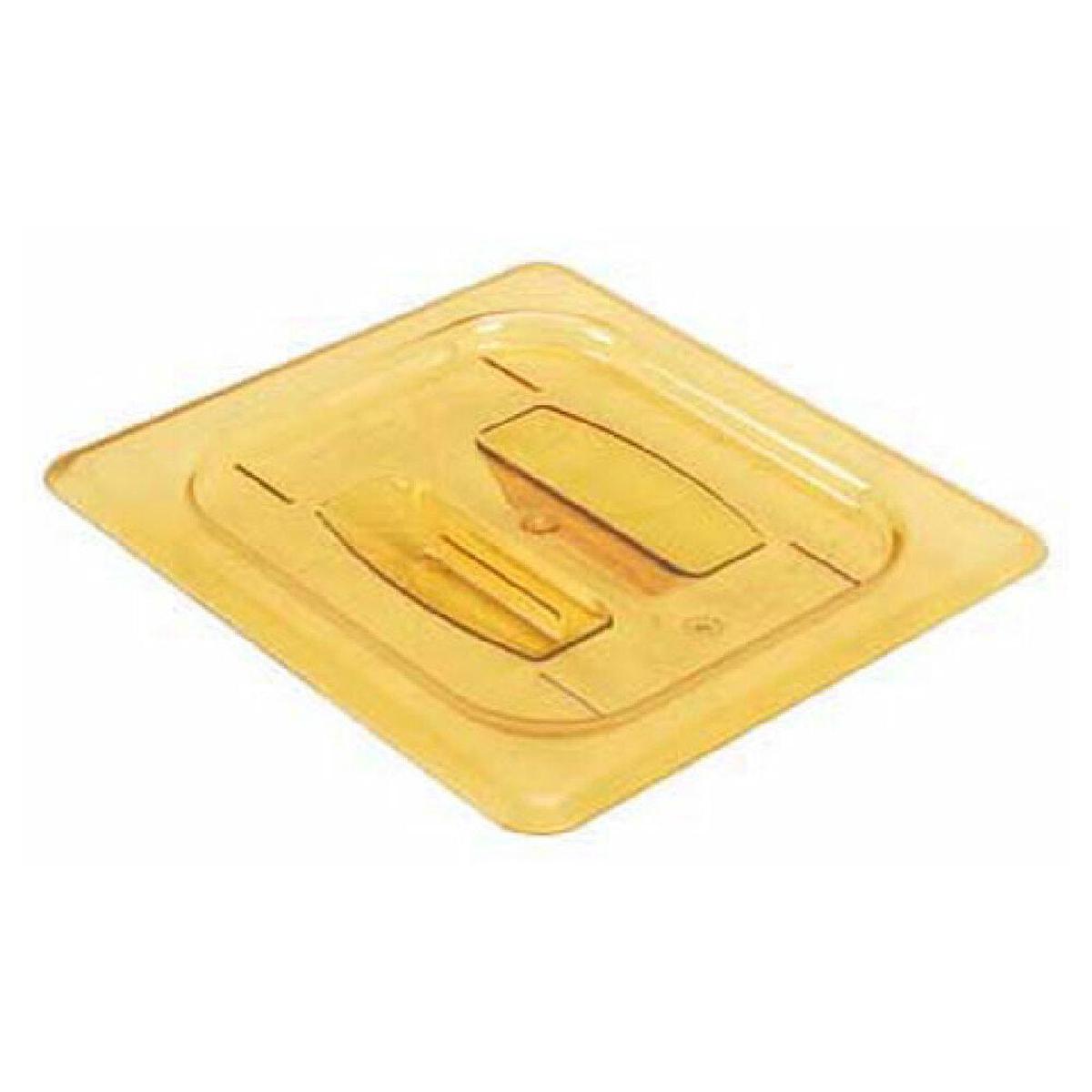 Cambro 60HPCH-150 Hot Lid 1/6 Sz Solid 150 Amber