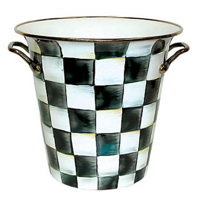 Courtly Check Enamel Wine Cooler