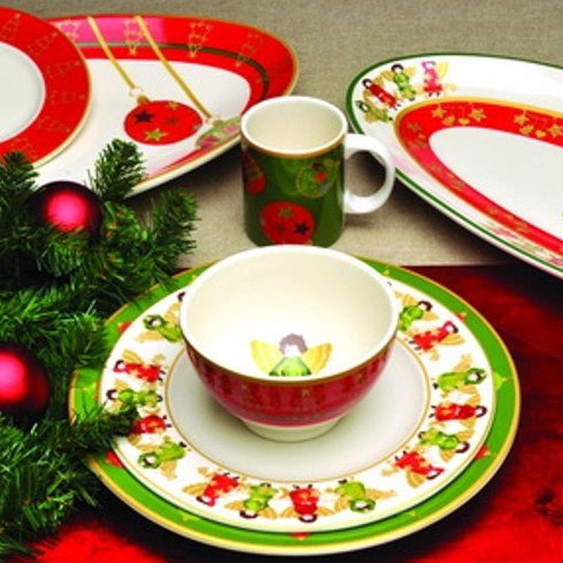 Winter Angels Cereal Bowl Set of 5