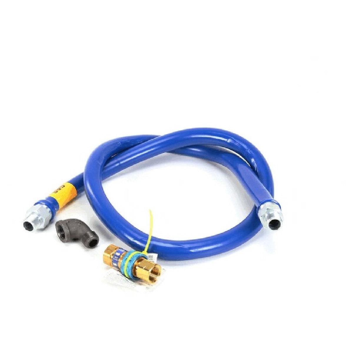 Dormont 1675BPQ72 3/4" Dia. 72" Blue Hose Snapfast 1 El