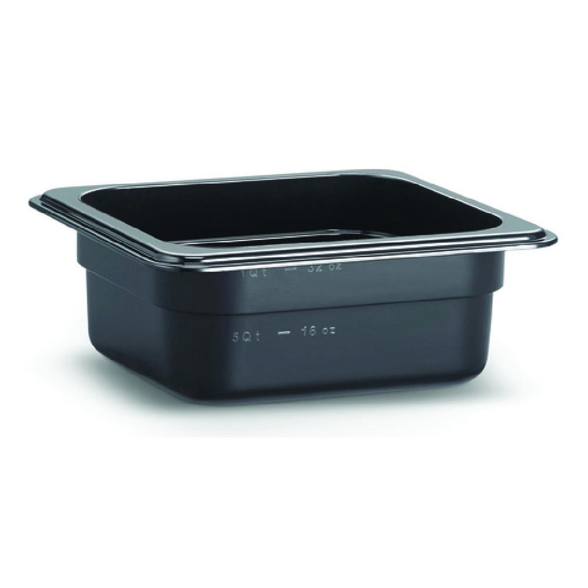 Hubert 71393 Hubert Cold Food Pan 6-15/16"L X 6-3/8"W X 2-1/2"D Sixth-size