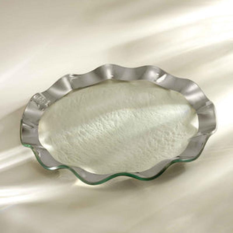 Ruffle Platinum Dinner Plate 11"