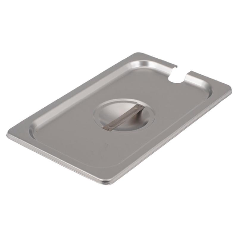 Stanton Trading SPC-1400S Steam Table Pan Cover Fourth Size Slotted