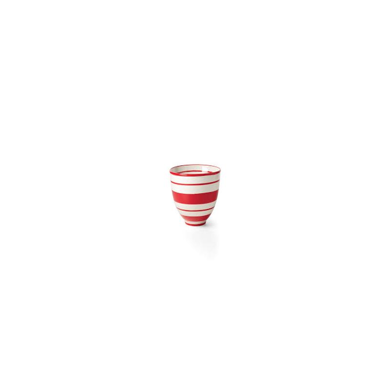 Holiday Handpaint Stripe Mixing Bowl