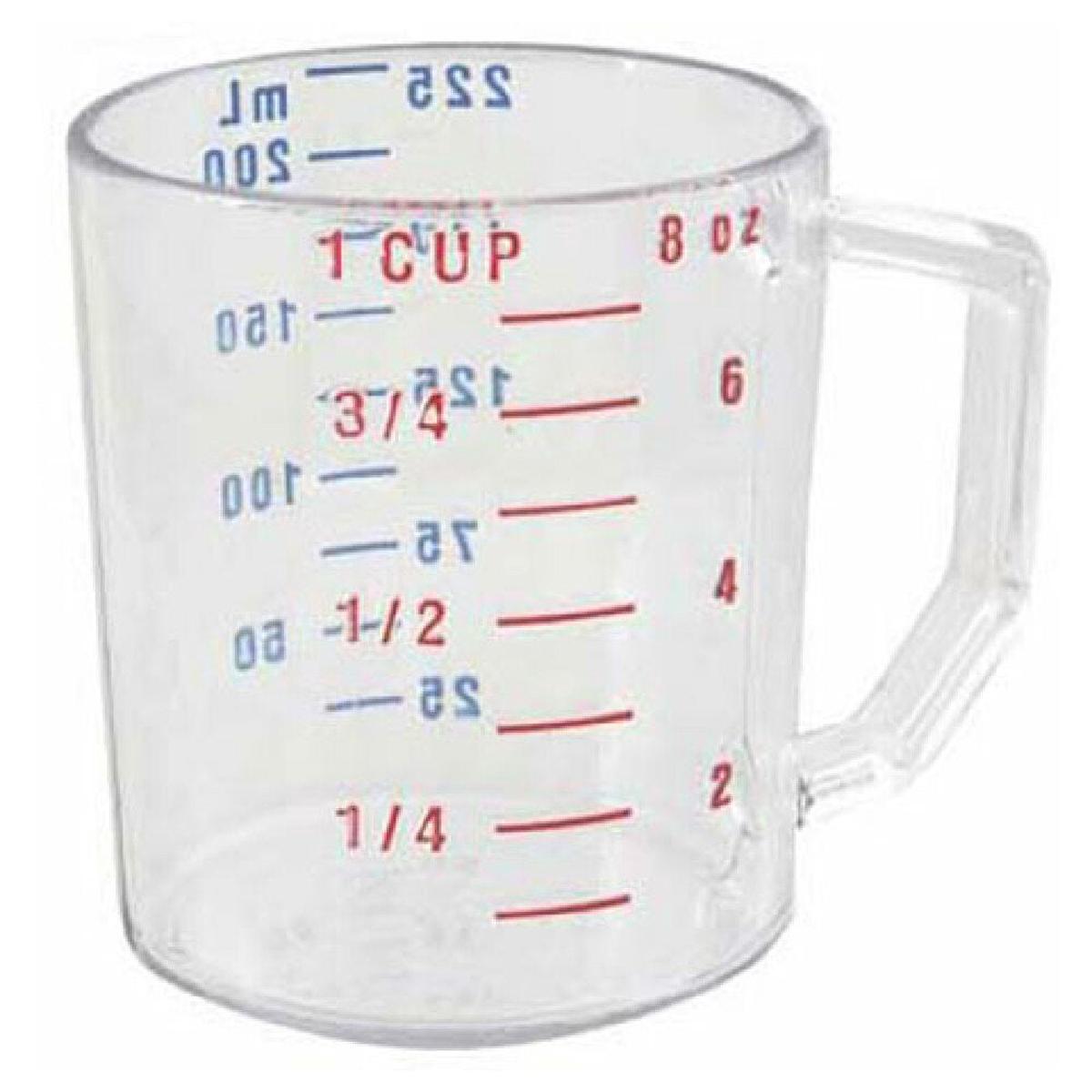 Rubbermaid 3210 Cup Measuring(1 Cup Dry Clear)