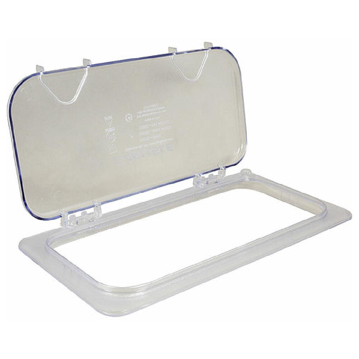 Carlisle Foodservice 10279Z07 Lid(ez Access Third Notch Clr)