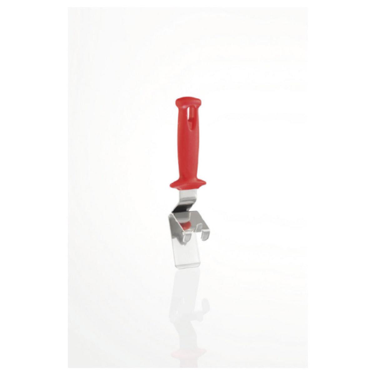 Cuppone A/PTG25 Baking Pans Gripper Stainless Steel Red Handle