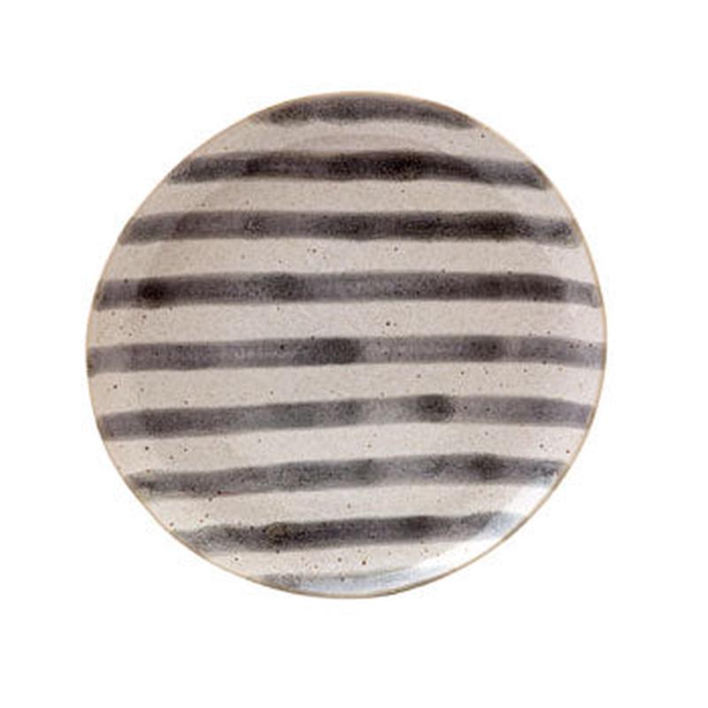Spot On Grey Stripe Salad set of 5