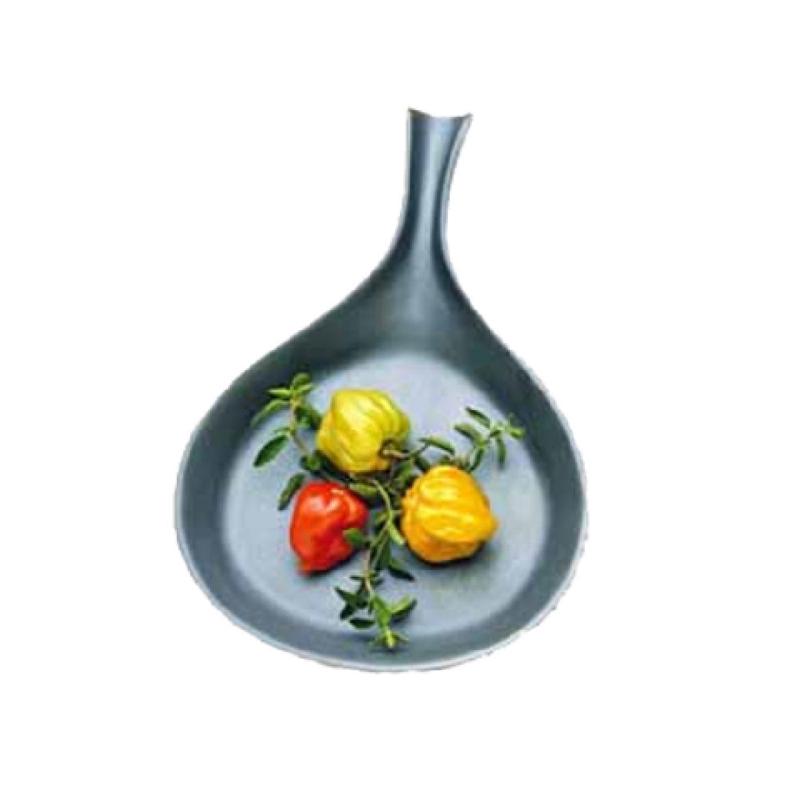 Bon Chef 5012IVY Individual Salad/Sandwich/Egg Pan 10" Aluminum With Ceramic-look Coating