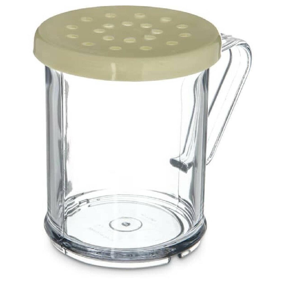 Carlisle Foodservice 4260S04 San Shaker Dredg W/cheese Lid Yellow
