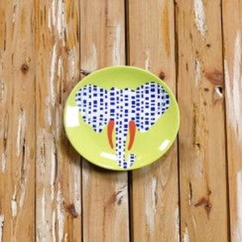 Critter Salad Plate-Elephant