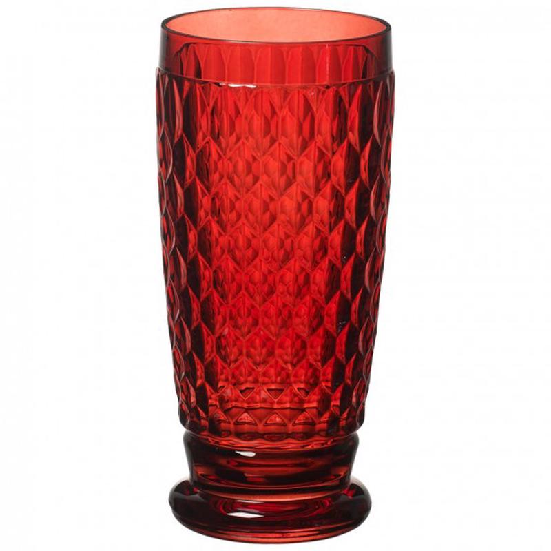 Boston Coloured Highball Red