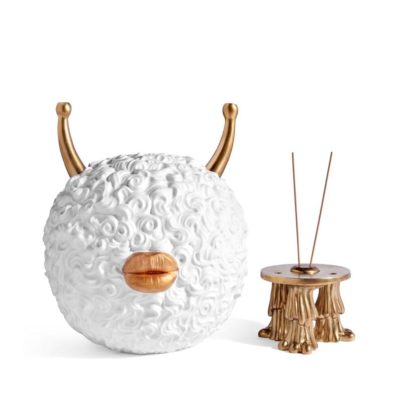Haas Monster Incense Burner White