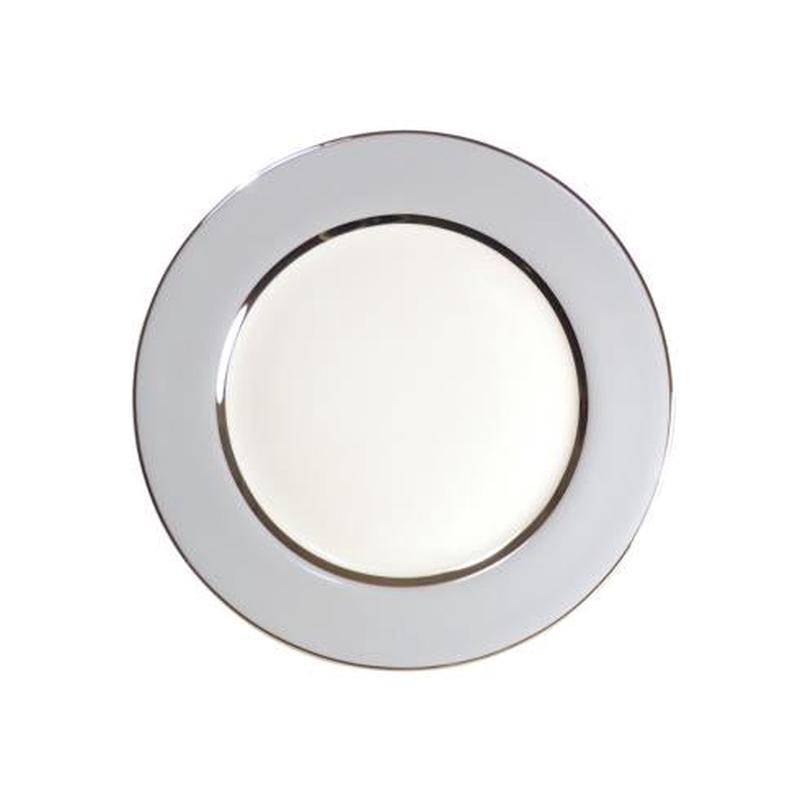 Mak Grey Dessert Plate Platinum