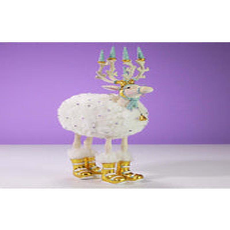 Patience Brewster Moonbeam Blitzen Reindeer Figure
