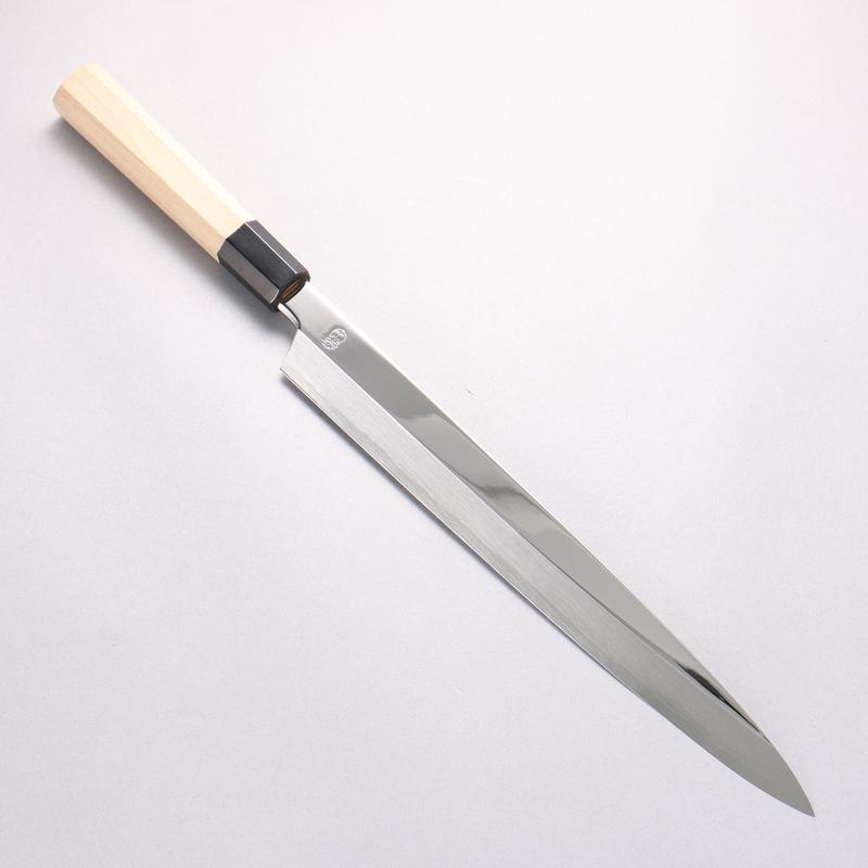 Choyo Silver Steel No.3 Mirrored Finish Yanagiba 300mm Magnolia Handle