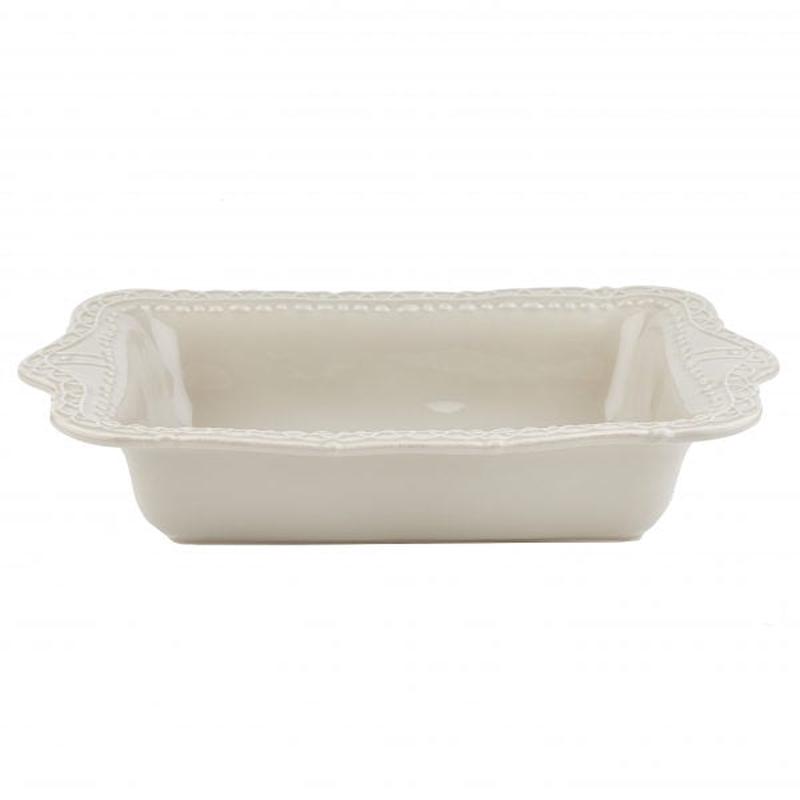 Historia Rectangular Baker Medium Greystone