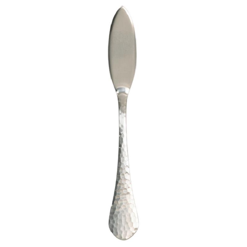 Arc Cardinal FM627 Arcoroc Stone Satin Spreader (L:6.0'' X W:0.3'') 18/0 Stainless Steel