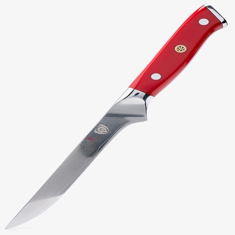Boning Knife 6" | Crimson Red ABS Handle | Shogun Series | Dalstrong