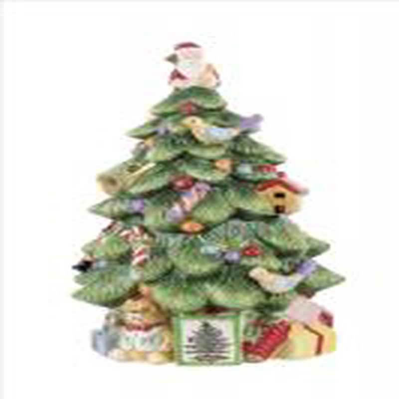 Christmas Tree Shaped Cookie Jar