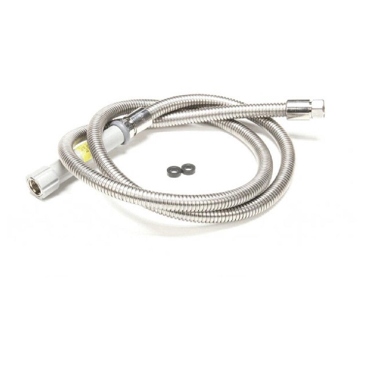T&S Brass B-0072-H Hose 72 Flexible Stainless Steel (gray