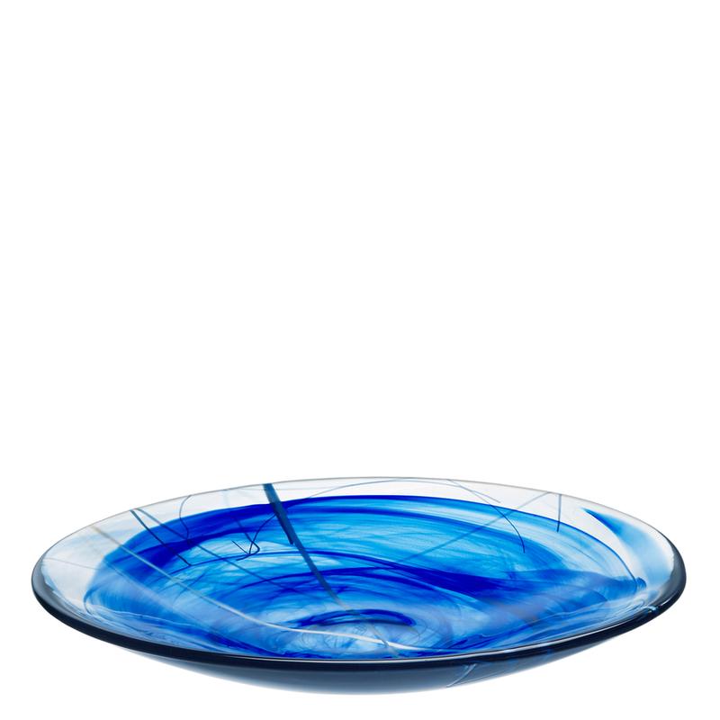 Contrast Platter Blue