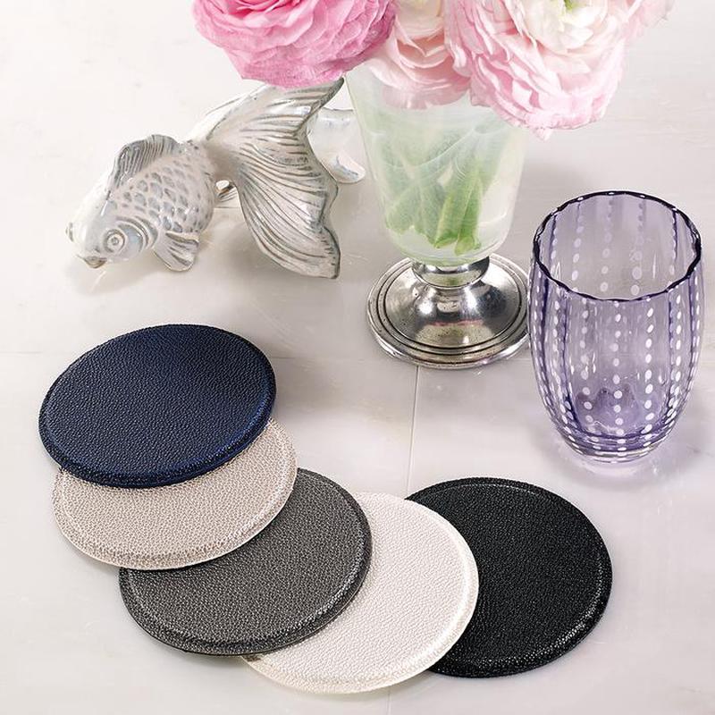 Skate Black Coasters Set of 4