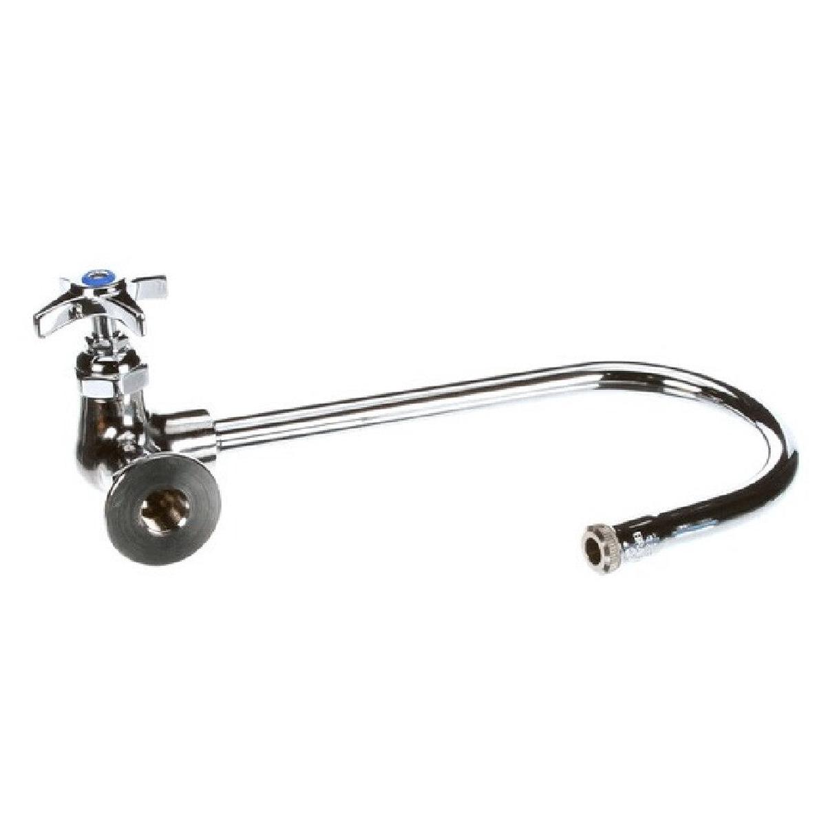 T&S Brass B-0310 Single Pantry Faucet Wall Mt Swivel/ri