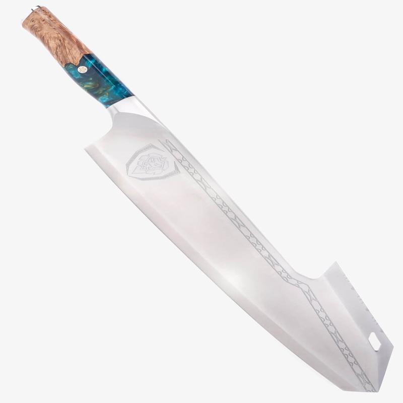 Annihilator Meat Cleaver with Stand 14" | Valhalla Series | Dalstrong