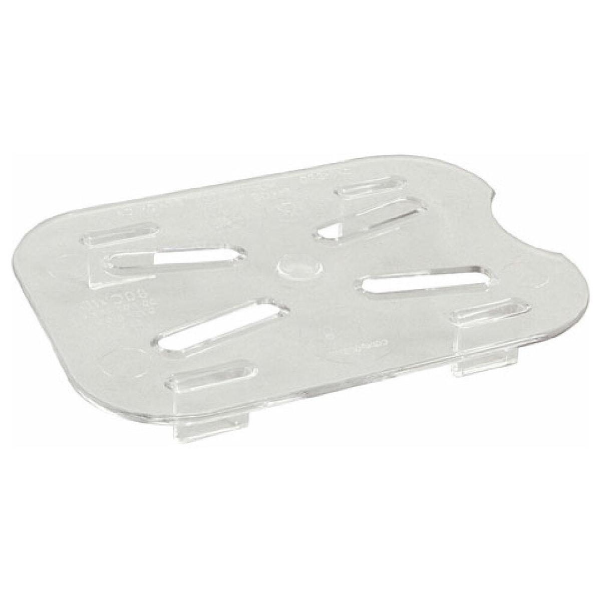 Cambro 80CWD-135 1/8 Food Pan Drain Shelf Camwear Clear Nsf