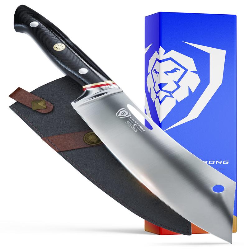 Chef & Cleaver Hybrid Knife 8" | The Crixus |  Centurion Series | Dalstrong