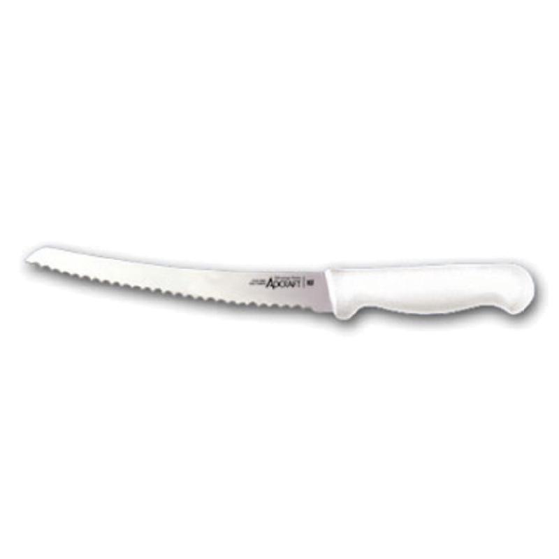 Admiral Craft CUT-10CWH Advantage Series Curved Bread Knife 10" Serrated Edge