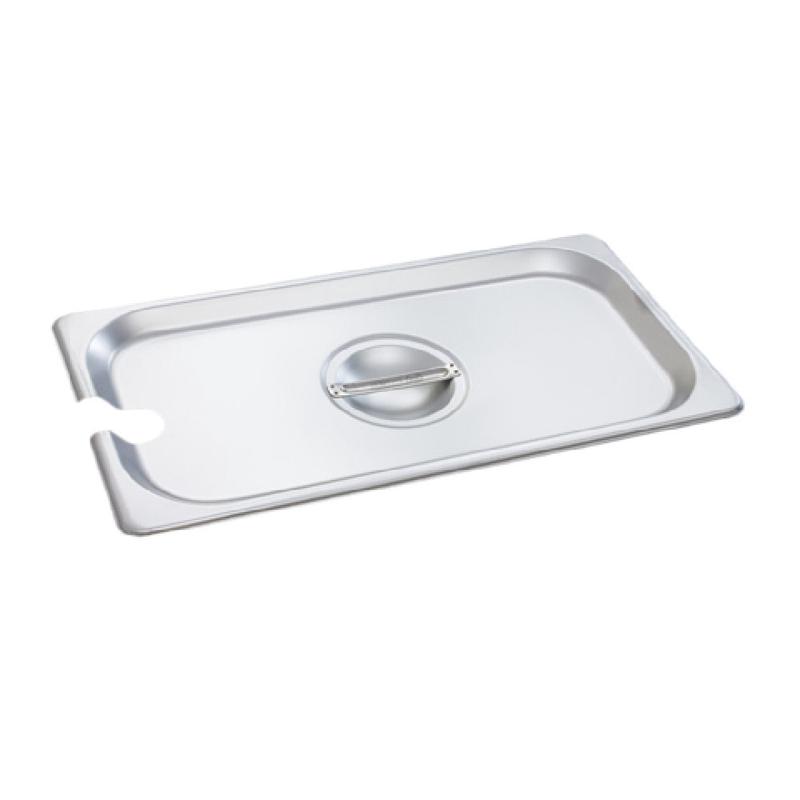 Crestware 5130S Steam Table/Holding Pan Cover 1/3 Size Notched