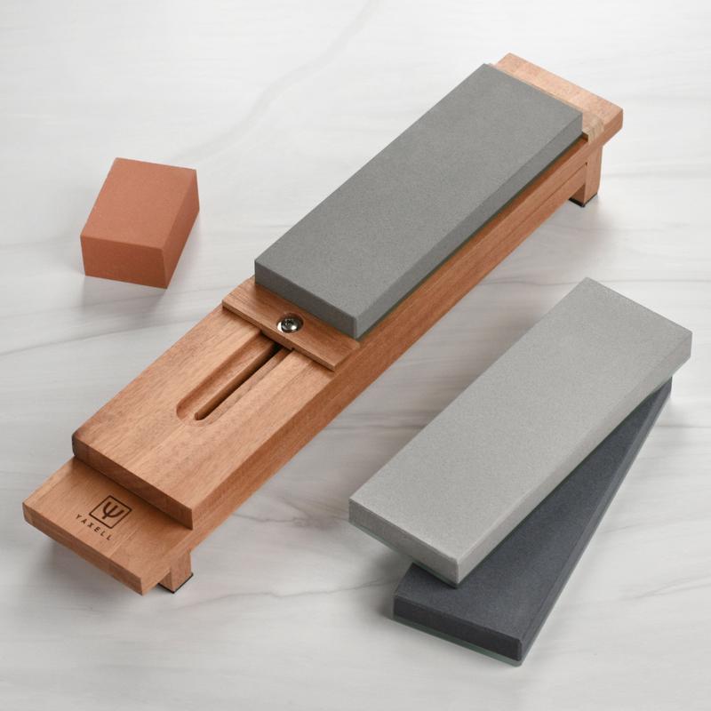 Yaxell 5 Piece Whetstone Sharpening Kit
