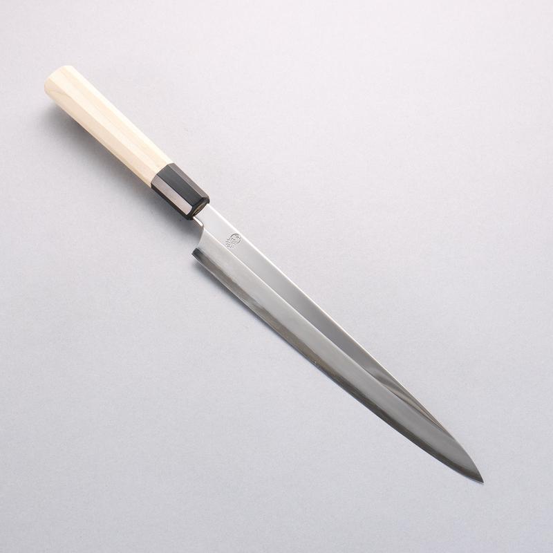 Choyo Silver Steel No.3 Mirrored Finish Yanagiba 240mm Magnolia Handle