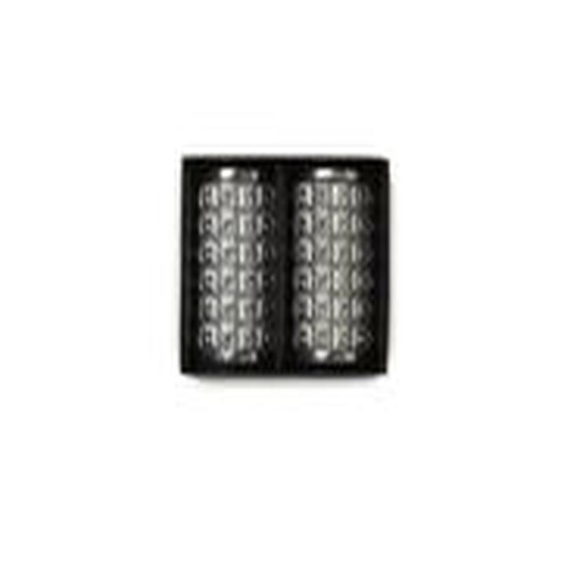 Studded Taper Candle Holder S/2 -Silver