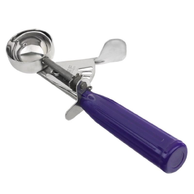 Chef Approved 225317 Disher 0.75 Oz / #40 Thumb Press Purple Handle Chef Approved