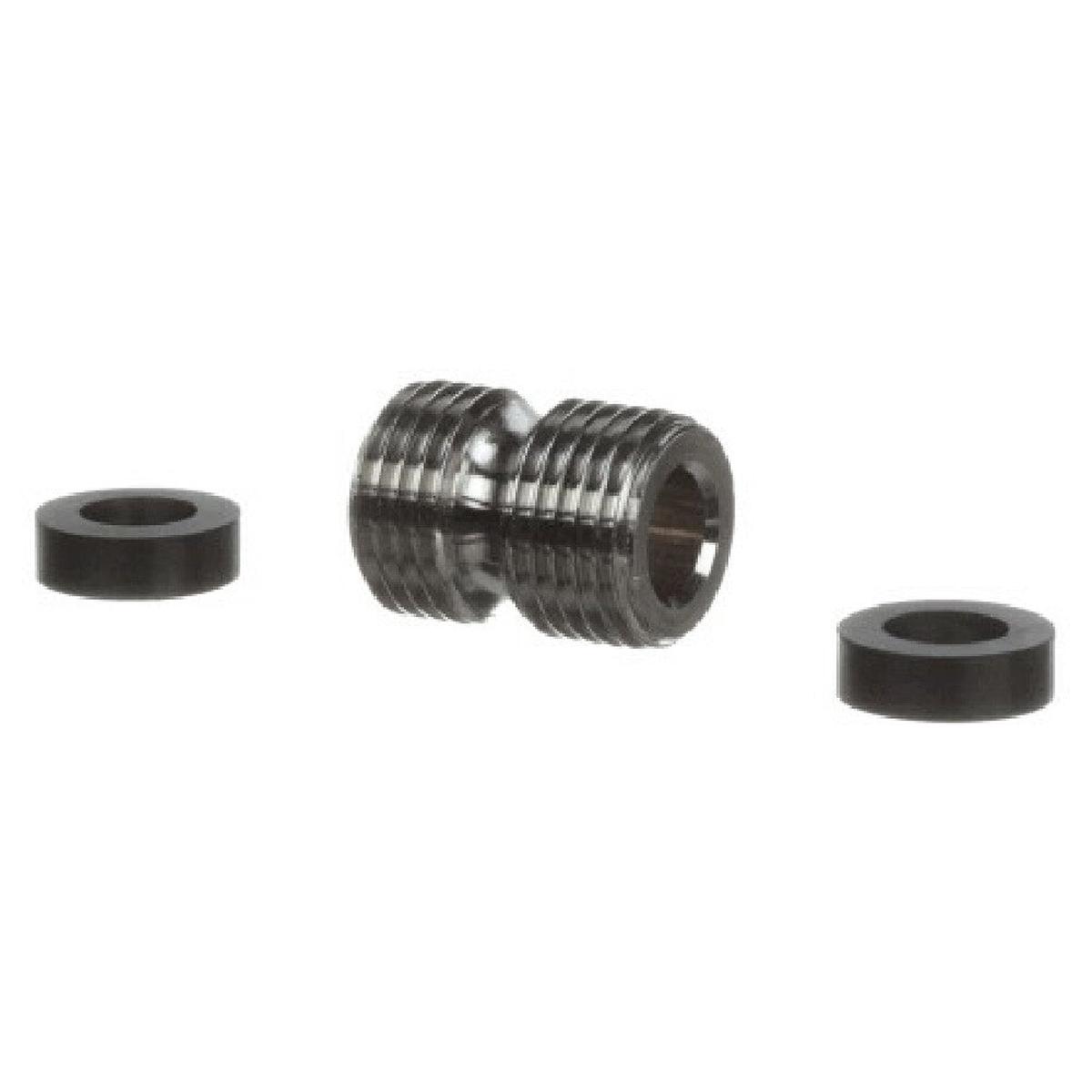 T&S Brass 098A 3/4 14un Male X Male Fitting W/ Hose Was