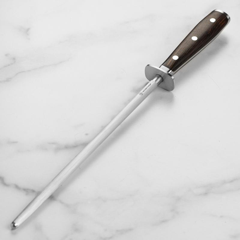 Wusthof Ikon Blackwood 10" Honing Steel