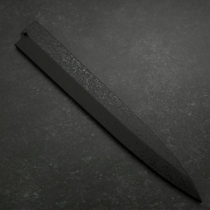 Black-Ishime Saya Sheath for Yanagiba with Pin 300mm