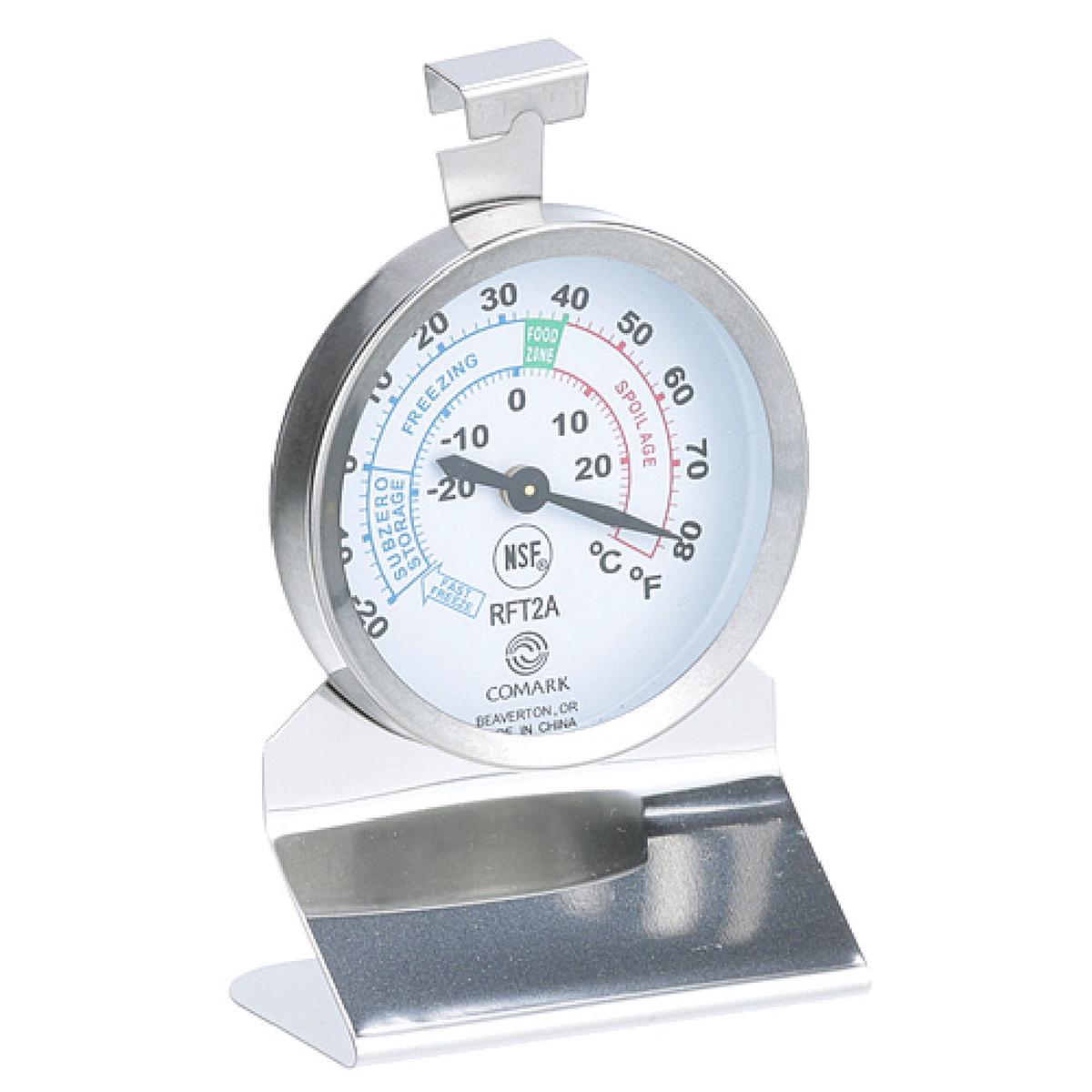 Comark RFT2A Refrigeration Thermomete 2.25 X 2.25" 20 To 80f