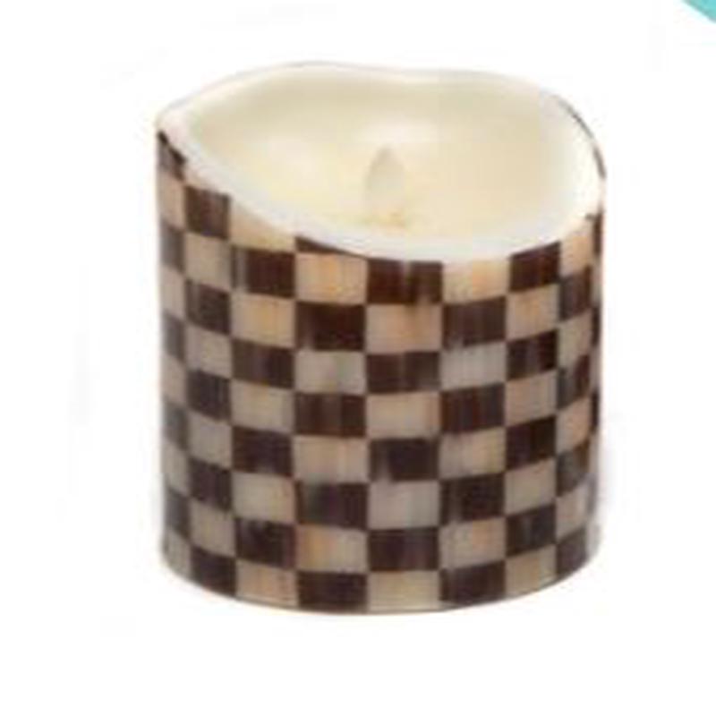 Courtly Check Flicker 6" Pillar