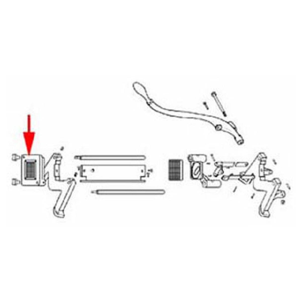 Vollrath/Idea-Medalie 45749 Blade Assy Bpc 3/8in Voll/bloomfld 14 Blds As