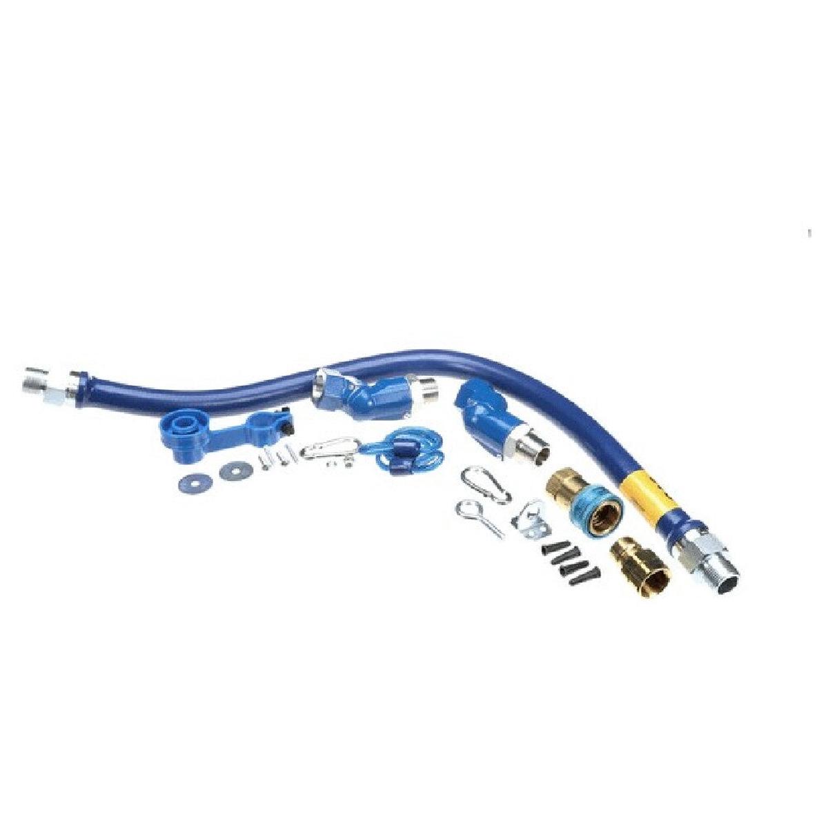 Dormont 1675BPQ2SR36 3/4 Dia. 36 Blue Hose Snapfast 2 Swiv