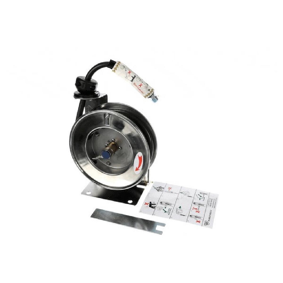T&S Brass B-7102 Hose Reel 3/8 Id X 12' Hose Open Stai