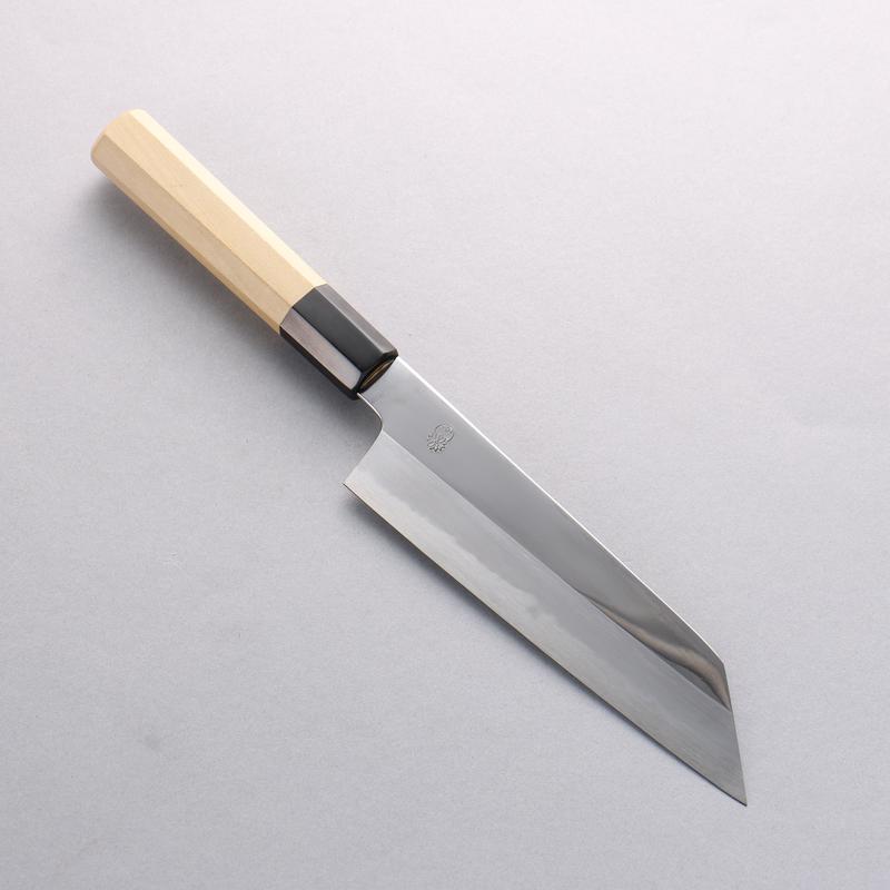 Choyo Blue Steel No.1 Mirrored Finish Kiritsuke Santoku 180mm