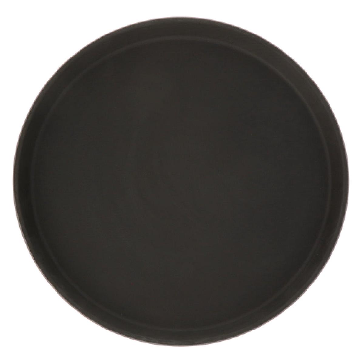 Cambro CAM1400CT110 Tray 14in Rnd 110 Black Satin