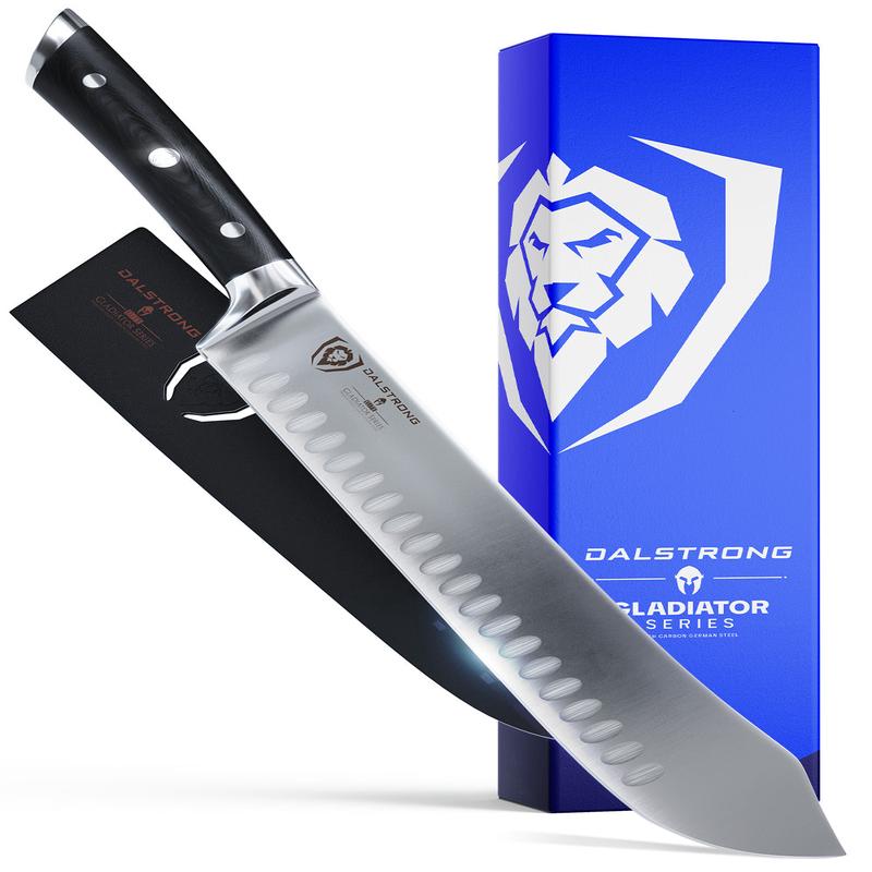 Bull Nose Butcher Knife 10" | Gladiator Series | NSF Certified | Dalstrong