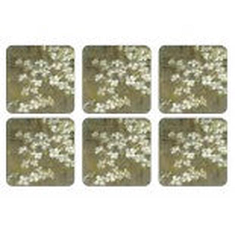 Dogwood in Spring Coasters S/6